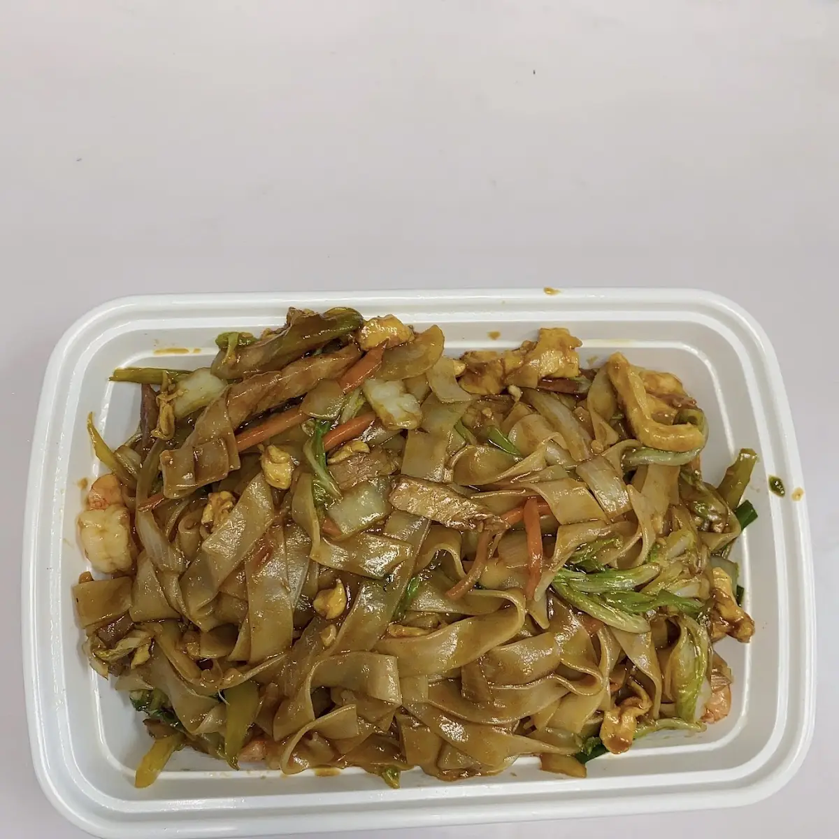 vegetable chow fun 菜河粉